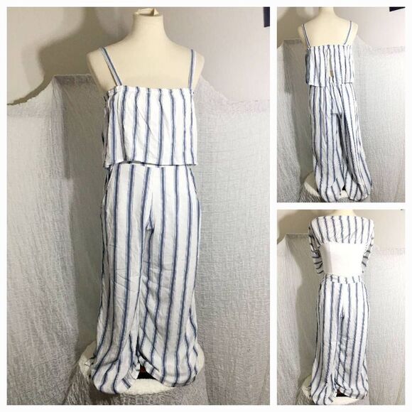 Hollister Striped Beach Set Size Small - Picture 1 of 12